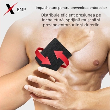 Shanpu A1V50 Protector de încheietură pentru sport – Suport pentru încheietură în entorse, protecție a țesutului tendonului pentru baschet