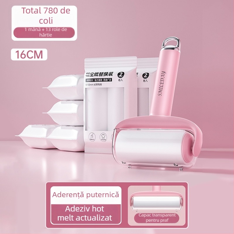 Rolă de lint înlocuibilă cu rol rupt pentru îndepărtarea părului de pisică și curățarea hainelor — Material plastic, Brand Yi wei, Stil modern