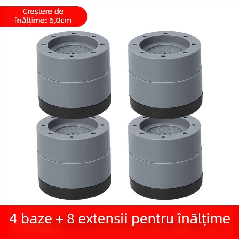 Tamponi pentru creșterea înălțimii picioarelor mese | Material: polietilenă | Model: booster pentru colțul mesei | Stil: modern minimalist