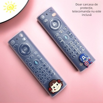 Carcasă de protecție pentru telecomandă – silicon, design simplu și modern, acces facil la toate butoanele, compatibilă cu China Mobile