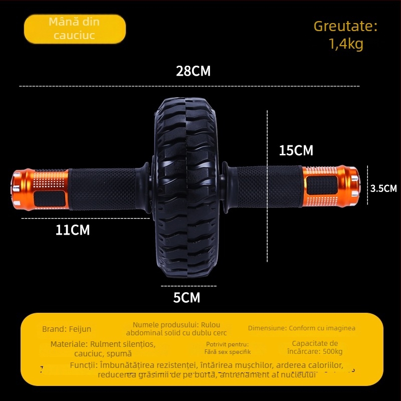 Rola abdominală profesională, model 985, nepliabilă, pentru uz casnic