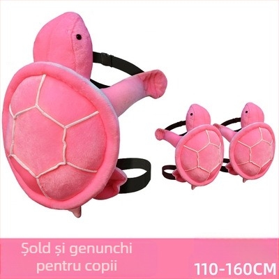 ARCTIC QUEEN Set de protecție pentru schi – protecții talie și genunchi, poliester, pentru schi pe gheață și zăpadă, adulți și copii