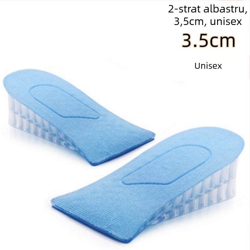Talpă din silicon pentru creșterea înălțimii, invizibilă, cu design faguri, model zgdqk01, pentru bărbați și femei, potrivită pentru pantofi din piele, ghete, casual și sport