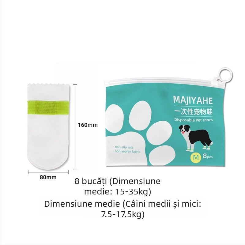 MAJIYAHE Capace de pantofi pentru animale de companie – antiderapante, stil casual, universale, modelul 001