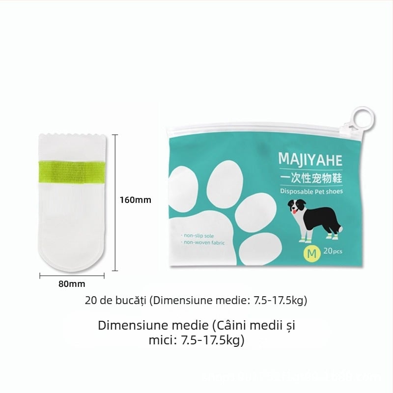 MAJIYAHE Capace de pantofi pentru animale de companie – antiderapante, stil casual, universale, modelul 001