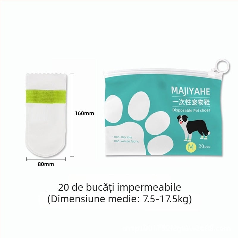 MAJIYAHE Capace de pantofi pentru animale de companie – antiderapante, stil casual, universale, modelul 001
