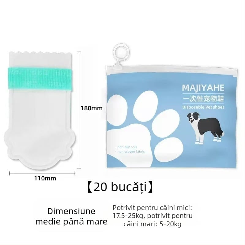 MAJIYAHE Capace de pantofi pentru animale de companie – antiderapante, stil casual, universale, modelul 001