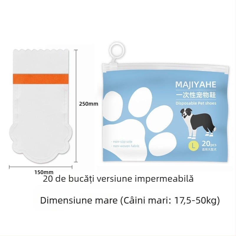 MAJIYAHE Capace de pantofi pentru animale de companie – antiderapante, stil casual, universale, modelul 001
