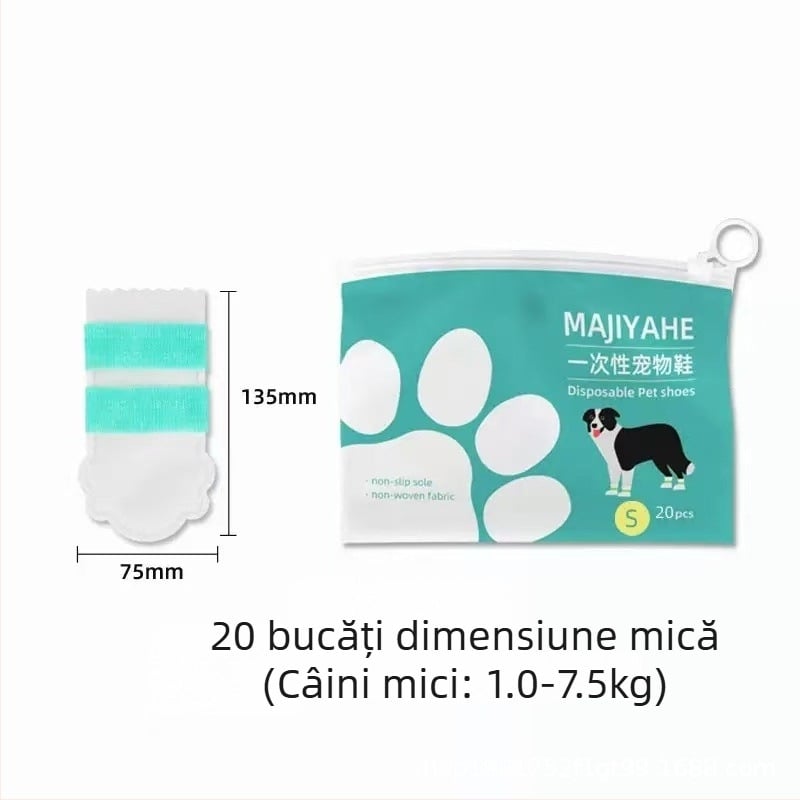 MAJIYAHE Capace de pantofi pentru animale de companie – antiderapante, stil casual, universale, modelul 001
