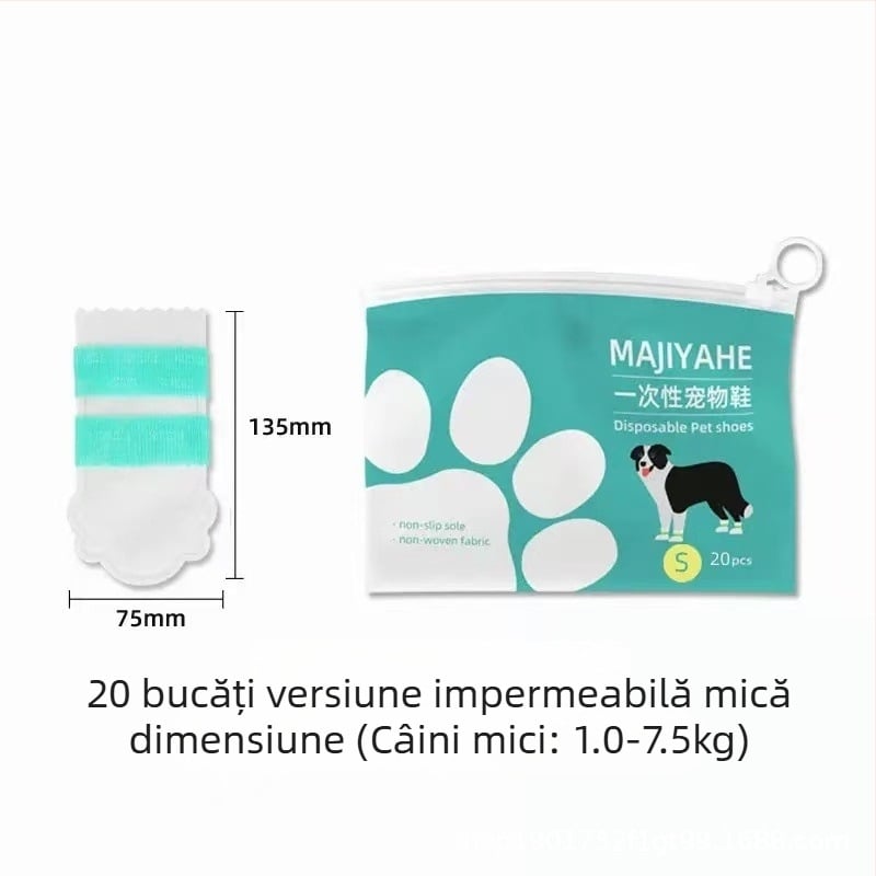 MAJIYAHE Capace de pantofi pentru animale de companie – antiderapante, stil casual, universale, modelul 001