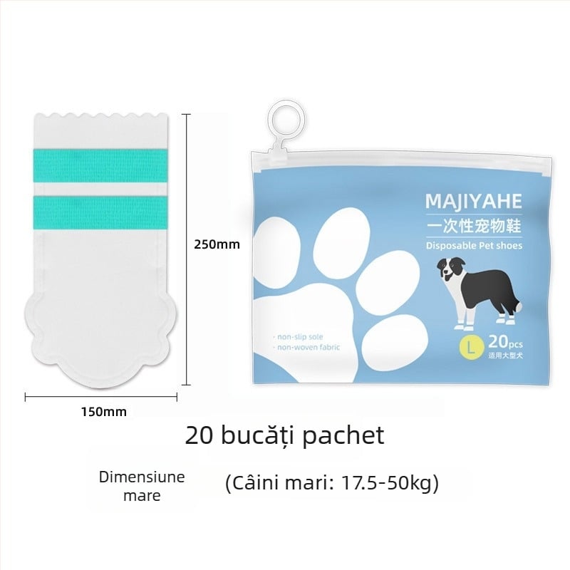 MAJIYAHE Capace de pantofi pentru animale de companie – antiderapante, stil casual, universale, modelul 001