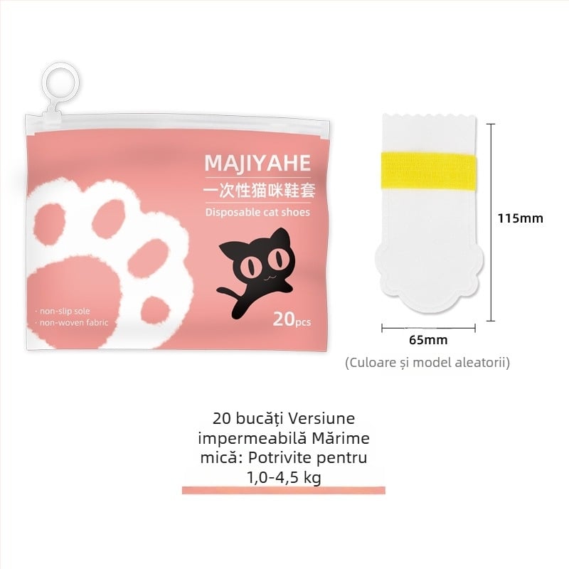 MAJIYAHE Capace de pantofi pentru animale de companie – antiderapante, stil casual, universale, modelul 001