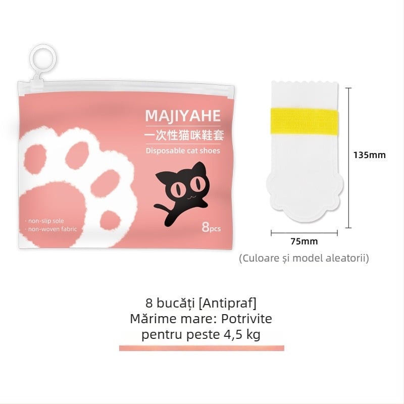 MAJIYAHE Capace de pantofi pentru animale de companie – antiderapante, stil casual, universale, modelul 001