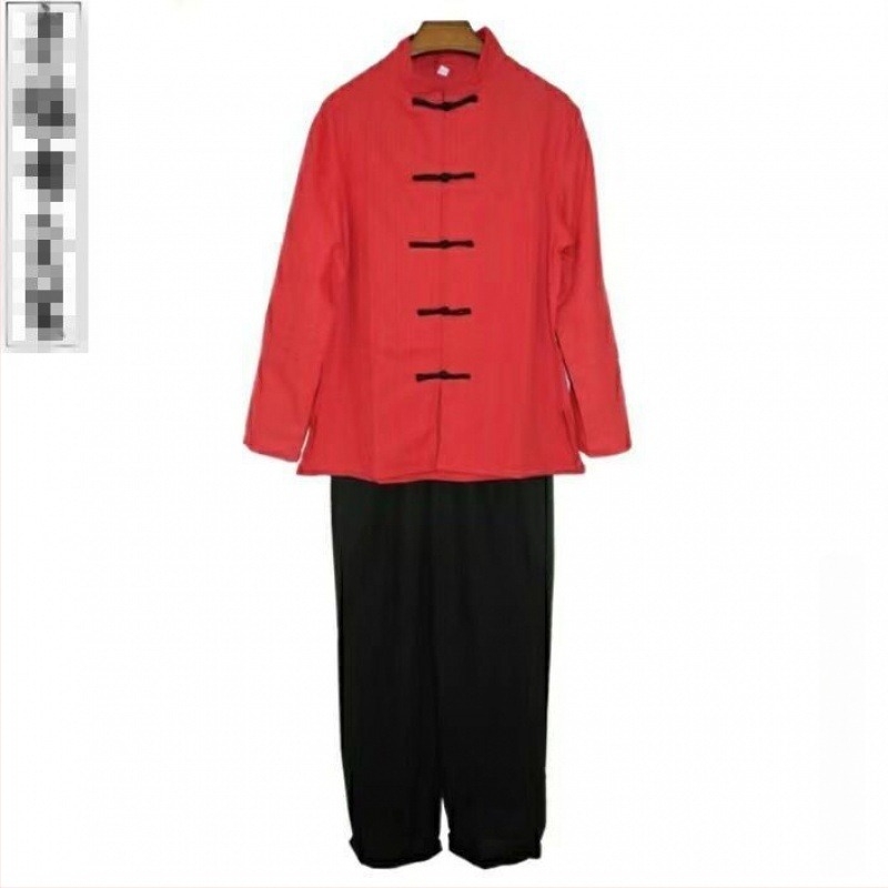 Costum masculin de fermier în stil Republica Chineză, țesătură acrilică, conținut principal 95%+, vară 2022, vârsta 25–29, potrivit pentru belly dance