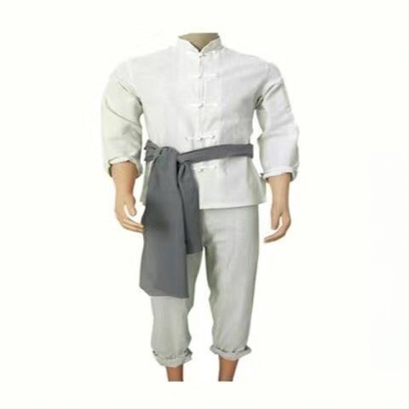 Costum masculin de fermier în stil Republica Chineză, țesătură acrilică, conținut principal 95%+, vară 2022, vârsta 25–29, potrivit pentru belly dance