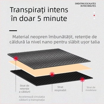 Protecție talie din neopren pentru adulți — Powerlifting și yoga, suport talie