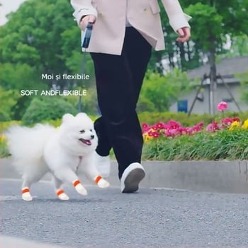 Hartley Pantofi pentru animale de companie din material textil — impermeabili, potrivire universală, stil relaxat