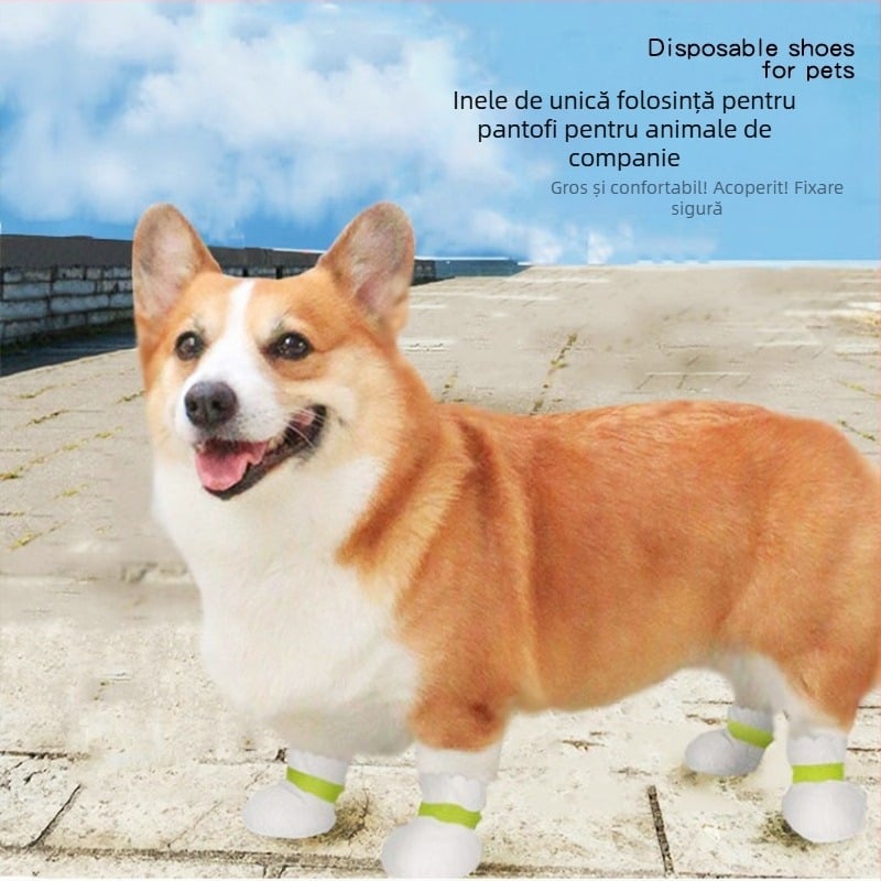 Hartley Pantofi pentru animale de companie din material textil — impermeabili, potrivire universală, stil relaxat