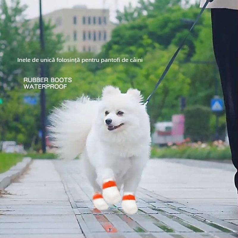Hartley Pantofi pentru animale de companie din material textil — impermeabili, potrivire universală, stil relaxat