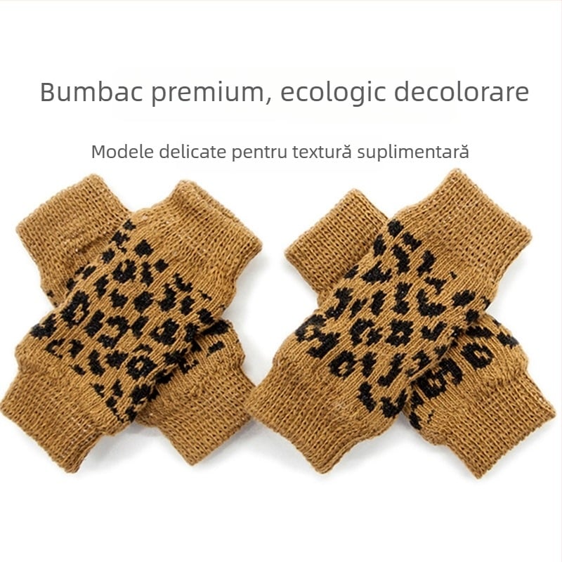 Protecții pentru genunchi și acoperitoare pentru laba pentru animale de companie generale, bumbac, anti-derapare, calde, rezistente la uzură, etichetă privată Blue Wave