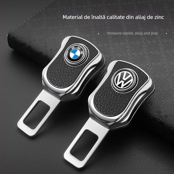 Extensor de centură auto, aliaj de zinc, model car safety extender, producție personalizată, imprimare logo, etichetă privată licențiată