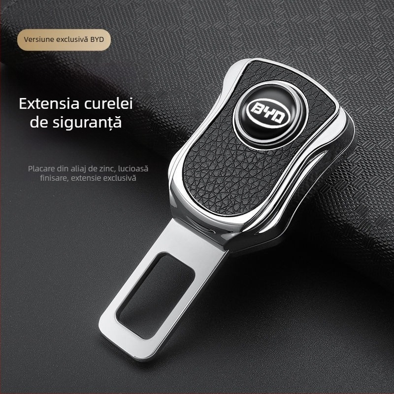 Extensor de centură auto, aliaj de zinc, model car safety extender, producție personalizată, imprimare logo, etichetă privată licențiată