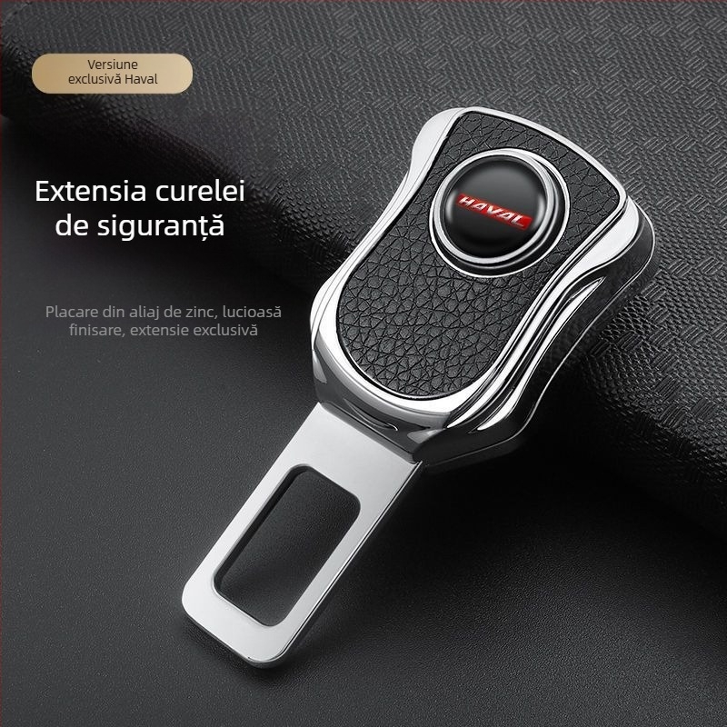 Extensor de centură auto, aliaj de zinc, model car safety extender, producție personalizată, imprimare logo, etichetă privată licențiată