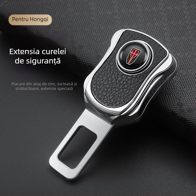 Extensor de centură auto, aliaj de zinc, model car safety extender, producție personalizată, imprimare logo, etichetă privată licențiată