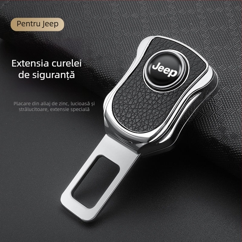 Extensor de centură auto, aliaj de zinc, model car safety extender, producție personalizată, imprimare logo, etichetă privată licențiată