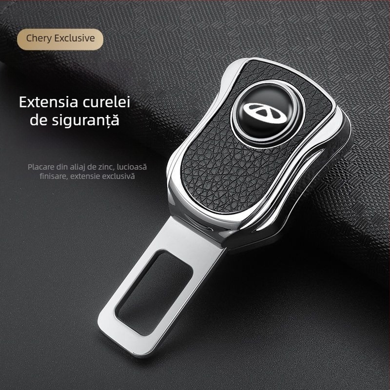 Extensor de centură auto, aliaj de zinc, model car safety extender, producție personalizată, imprimare logo, etichetă privată licențiată