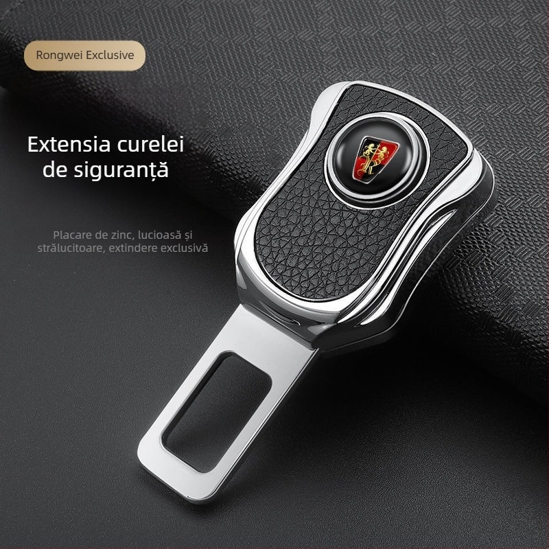 Extensor de centură auto, aliaj de zinc, model car safety extender, producție personalizată, imprimare logo, etichetă privată licențiată