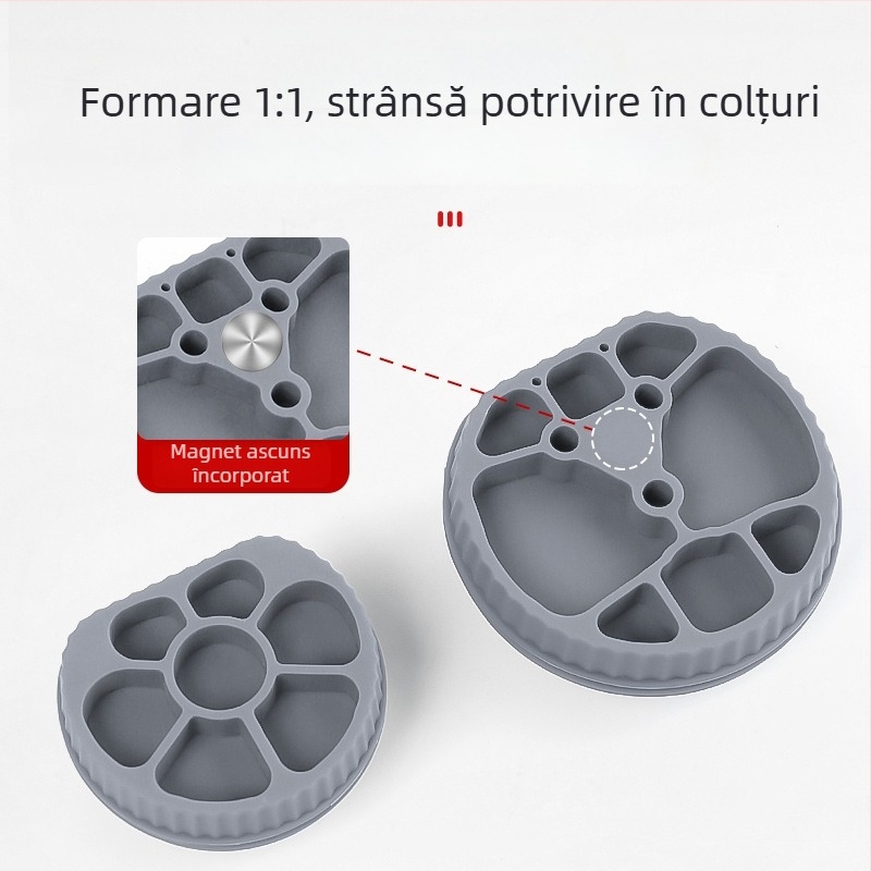 Capac magnetic pentru portul de încărcare, capac de praf din silicon, impermeabil pentru mașină