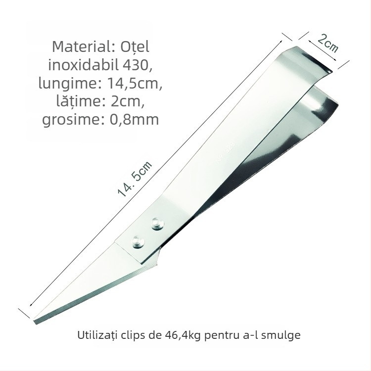 Clește pentru păr din oțel inoxidabil – utilizare casnică, clips pentru barbă și îndepărtarea penelor în bucătărie