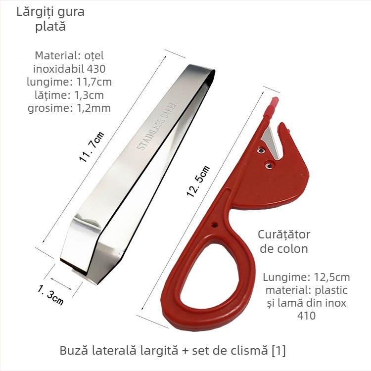 Clește pentru păr din oțel inoxidabil – utilizare casnică, clips pentru barbă și îndepărtarea penelor în bucătărie