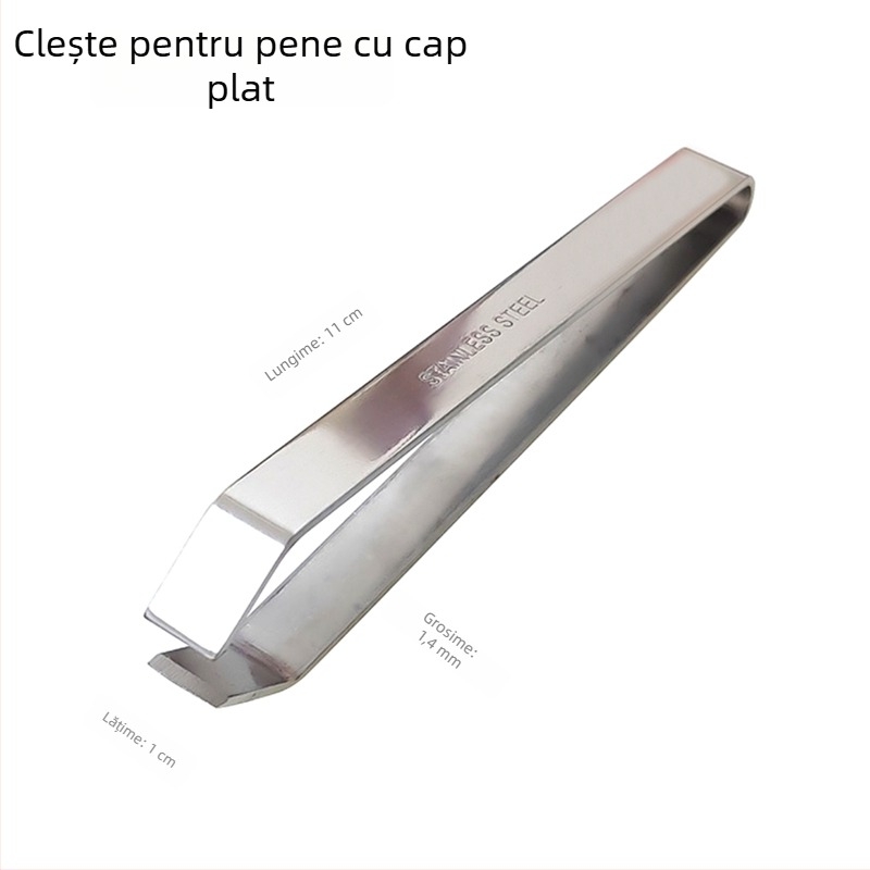 Clește pentru păr din oțel inoxidabil – utilizare casnică, clips pentru barbă și îndepărtarea penelor în bucătărie