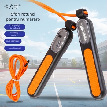 Săritură cu numărătoare mecanică și rulmenți - antrenament calistenic, model 001, ABS și PVC