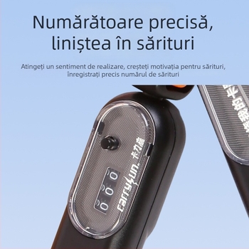 Săritură cu numărătoare mecanică și rulmenți - antrenament calistenic, model 001, ABS și PVC