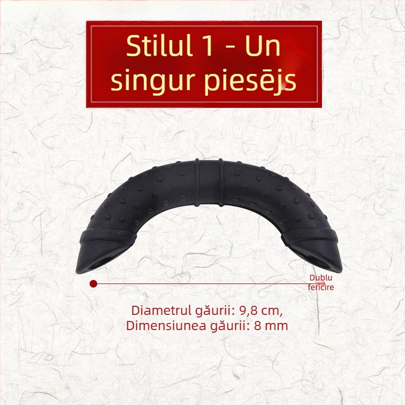 Capace din silicon pentru urechile oalei, izolație termică, pentru oale vechi cu două urechi și wok mare cu mâner cu clips, rezistente la temperaturi înalte