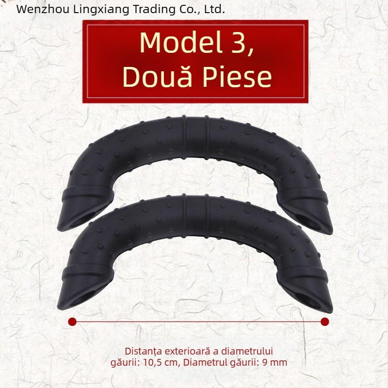 Capace din silicon pentru urechile oalei, izolație termică, pentru oale vechi cu două urechi și wok mare cu mâner cu clips, rezistente la temperaturi înalte
