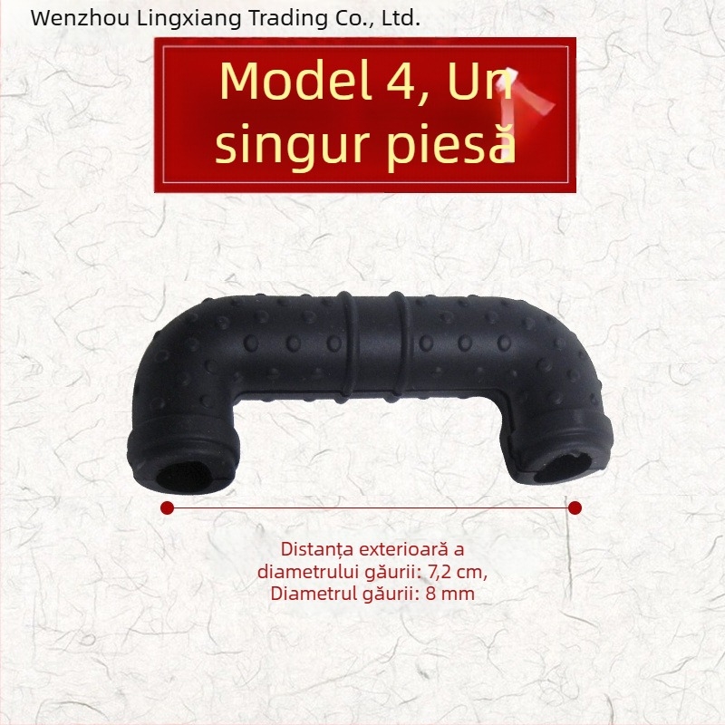 Capace din silicon pentru urechile oalei, izolație termică, pentru oale vechi cu două urechi și wok mare cu mâner cu clips, rezistente la temperaturi înalte