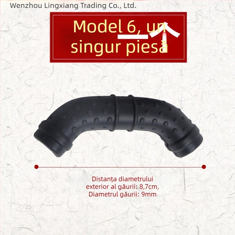 Capace din silicon pentru urechile oalei, izolație termică, pentru oale vechi cu două urechi și wok mare cu mâner cu clips, rezistente la temperaturi înalte