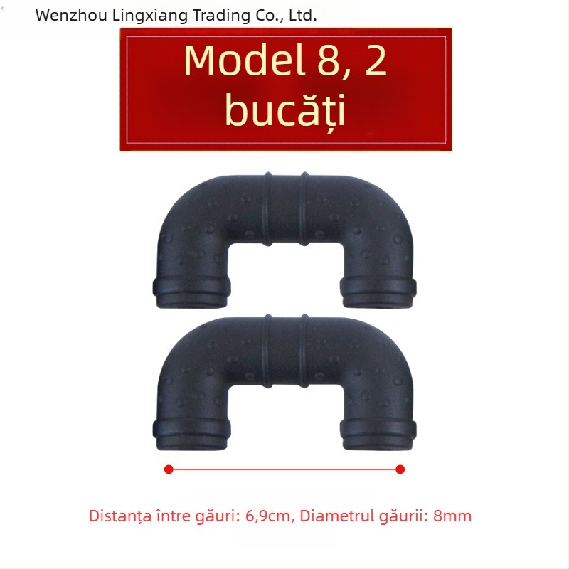 Capace din silicon pentru urechile oalei, izolație termică, pentru oale vechi cu două urechi și wok mare cu mâner cu clips, rezistente la temperaturi înalte
