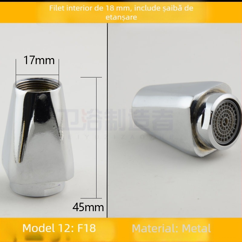 Aerator pentru robinet de bucătărie cu filtru din plasă internă pentru economisirea apei (Public Version)