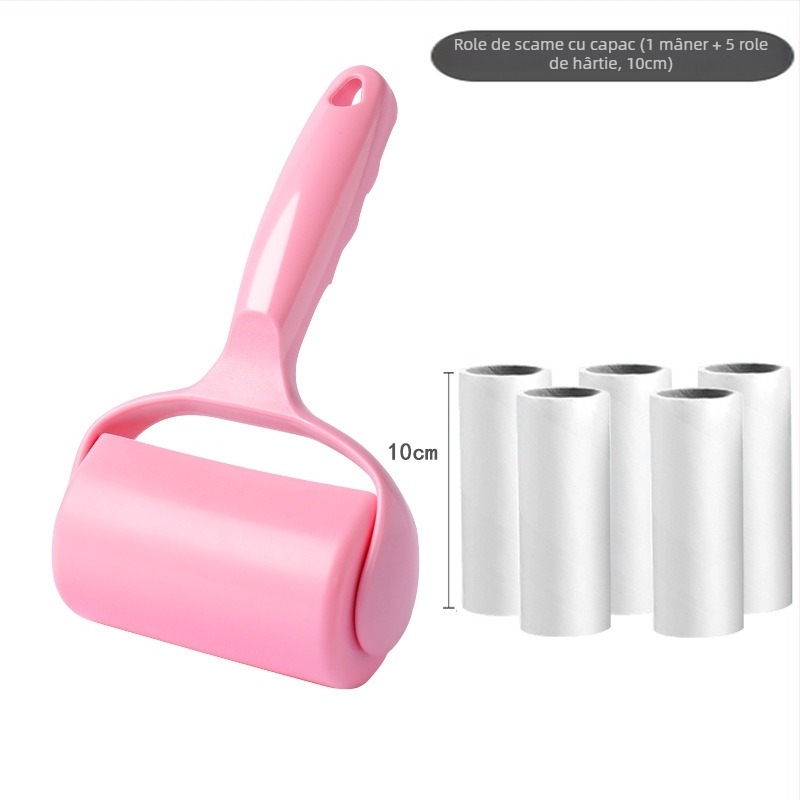 Îndepărtător de scame pentru haine, cu eliminare electrostatică a prafului și racletă cu role, lansat în 2023