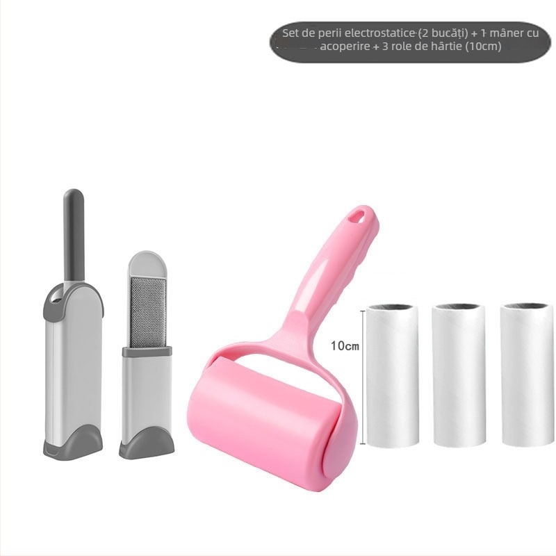 Îndepărtător de scame pentru haine, cu eliminare electrostatică a prafului și racletă cu role, lansat în 2023