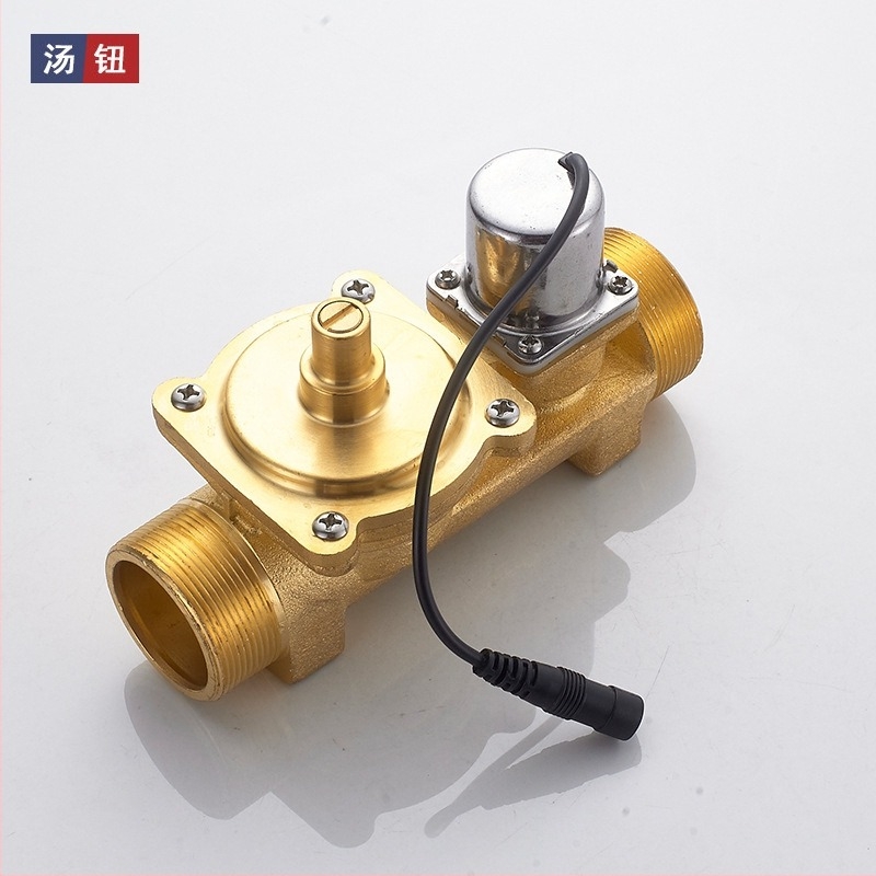 Capul ventilului pulsator senzorial pentru urină, corp din cupru, DC6V