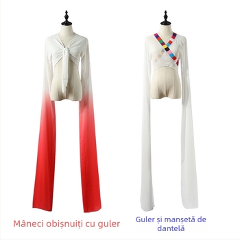 Water Sleeve Opera Top pentru adulți - Costum de dans unisex, poliester, conținut 90–95% poliester, Vara 2022