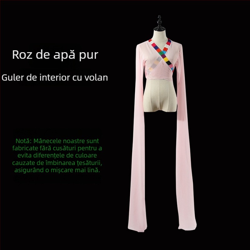 Water Sleeve Opera Top pentru adulți - Costum de dans unisex, poliester, conținut 90–95% poliester, Vara 2022