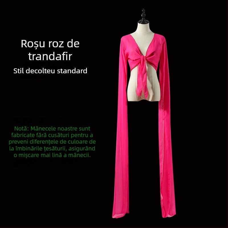 Water Sleeve Opera Top pentru adulți - Costum de dans unisex, poliester, conținut 90–95% poliester, Vara 2022