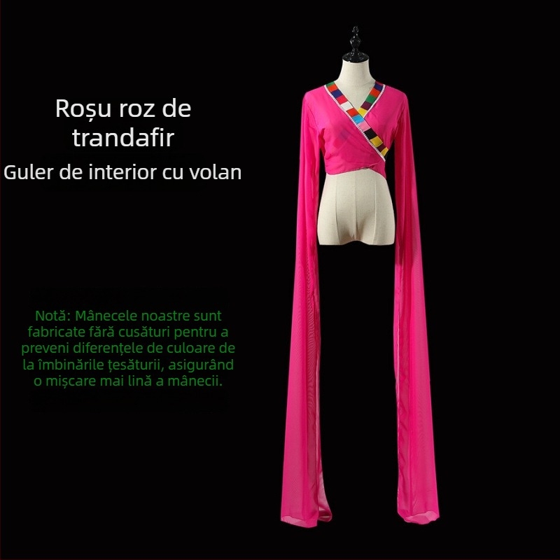 Water Sleeve Opera Top pentru adulți - Costum de dans unisex, poliester, conținut 90–95% poliester, Vara 2022